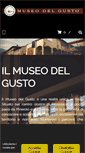 Mobile Screenshot of museodelgusto.it