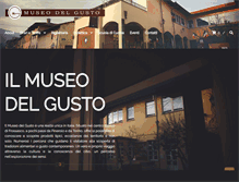 Tablet Screenshot of museodelgusto.it